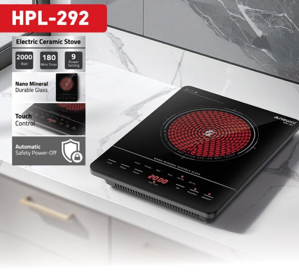 Newal HOB292 Tek Gözlü Elektrikli Ocak
