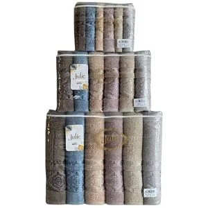 s-0209-69afe436c066b JULIE VIP COTTON 100X150 HAVLU SILECEK - Görsel 1