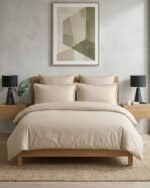 ORKIDE DELUX BAMBU SATEN 185X200 NEVRESIM TAKIMI - Görsel 4