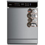 ARNICA DW-D07DX Silver Full Touch Bulaşık Makinesi - Görsel 2