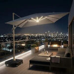 3X3M LUXURY ROMAN LED ŞEMSİYE