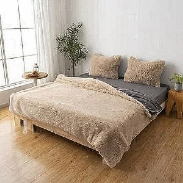 ORKIDE FUR DUVETCOVER SET DOUBLE