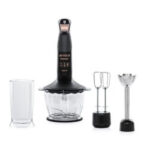 Arnica 12F4 Panna Stick Blender Set Siyah - Görsel 7