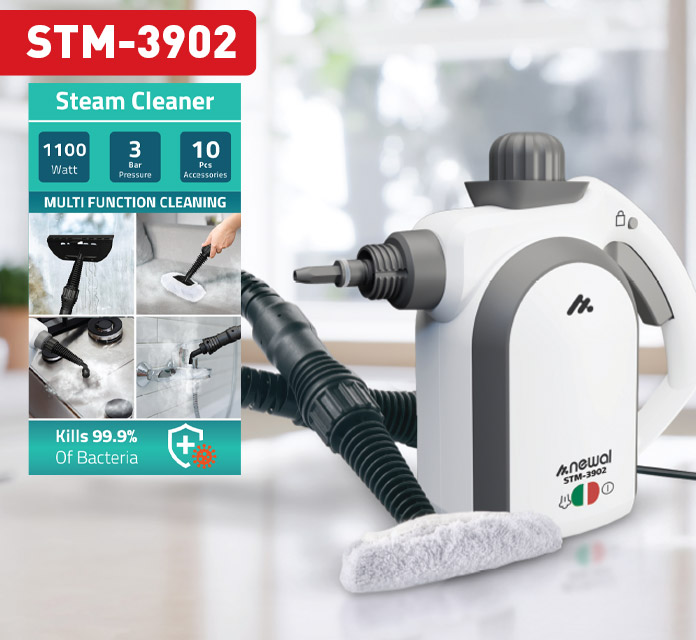 Newal  STM3902 Buharlı Temizleyici 1100W