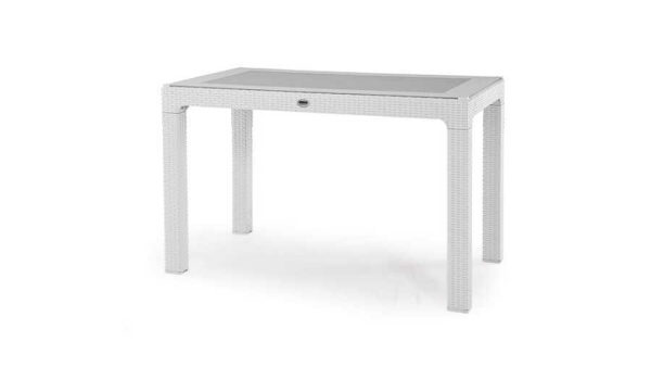 Heniver Rattan Camlı Masa 70x120cm
