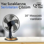 16'' QUEEN F400 MASA VANTILATORU