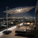 3X3M LUXURY ROMAN LED ŞEMSİYE