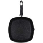Lines Granit 28Cm Kare Grilll Tava