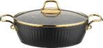 Lines Maya 26Cm Basık Granit Tencere Outlet - Görsel 2