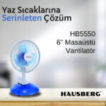 HAUSBERG HB5550 Vantilatör