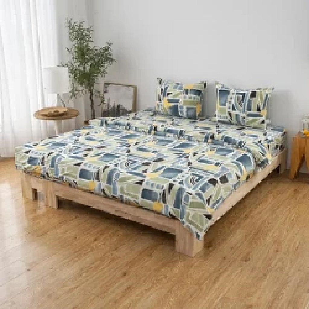 enhanced_1786541991740_f79fb Zigzag Super Soft Pazen Nevresim Takımı - Görsel 1