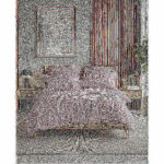 ORKIDE DELUX BAMBU SATEN 185X200 NEVRESIM TAKIMI