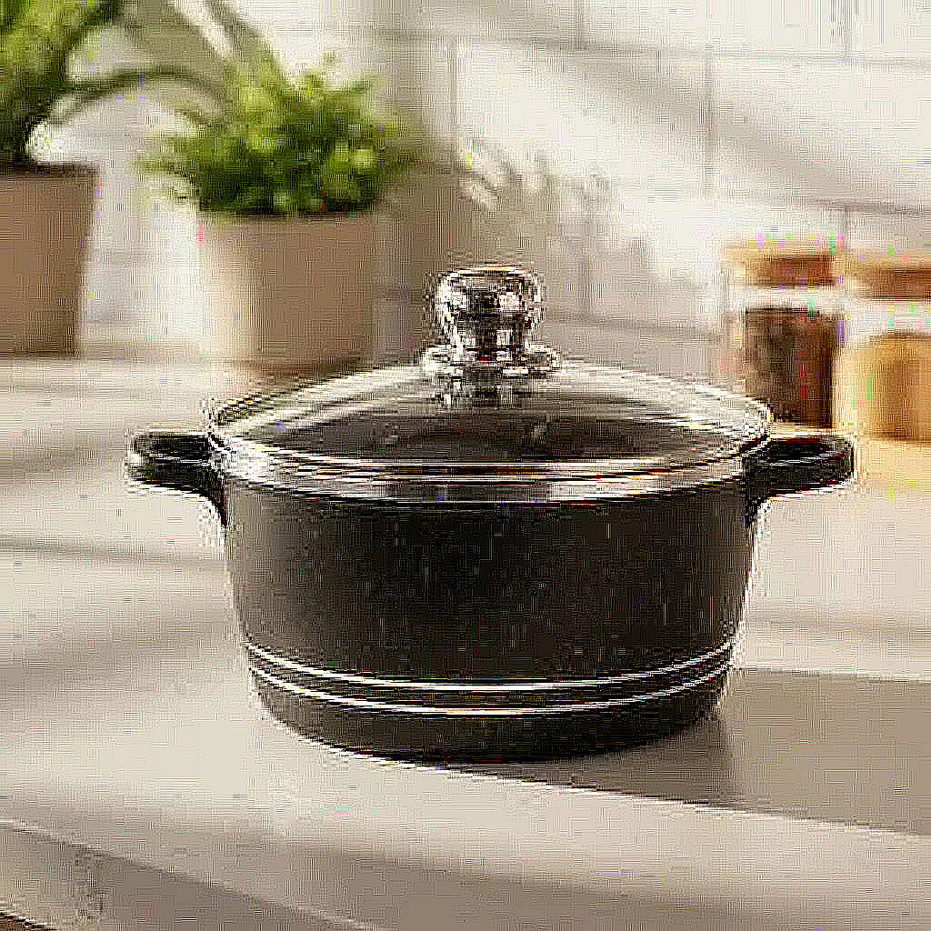 enhanced_1786699911420_35eca ROYAL DESSINI 24CM TEFLON GUVEC TENCERE - Görsel 1