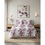 Mikro Saten Nevresim Takımı Tek Kişilik 105x200 Desenli - Görsel 8