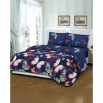 Mikro Saten Nevresim Takımı 1.5 Kişilik 125x200 Desenli