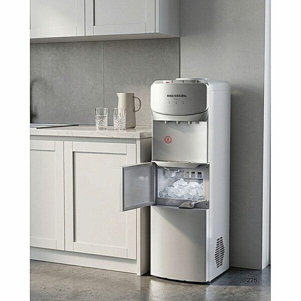 Hausberg HB6033AB Buz Makineli Su Sebili Beyaz