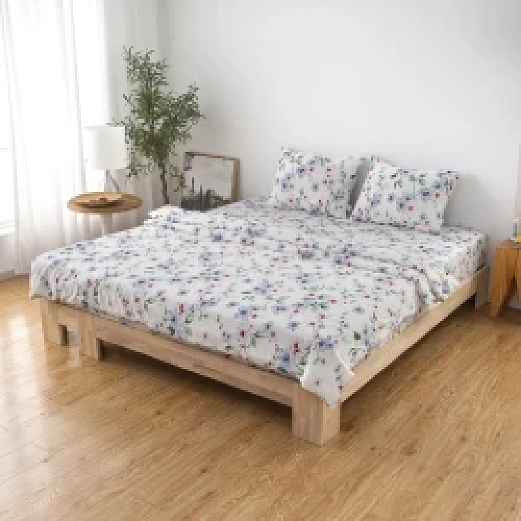 enhanced_1787202031460_1e5b4 Lilyum Super Soft Pazen Nevresim Takımı - Görsel 1