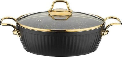 Lines Maya 26Cm Basık Granit Tencere Outlet - Görsel 2