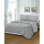 Mikro Saten Nevresim Takımı Battal Boy 180x200 Desenli