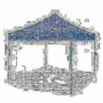 3X3 MT GAZEBBO 600D 10479B-1