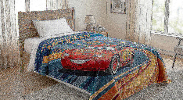 Orkide Welsoft  Şimşek McQueen Battaniye 180x220 CM