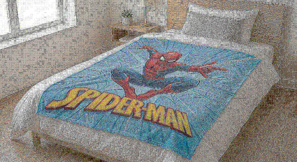 Orkide Welsoft  Spiderman Battaniye 180x220 CM