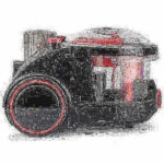 ARNICA BORA 5000 WATER F?LTER VACUUM CLEANER- RED 1387