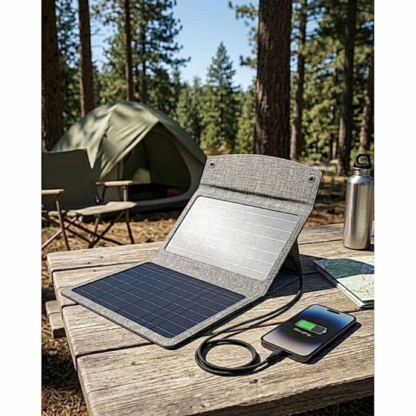 ETM RS-12W SOLAR POWERBANK