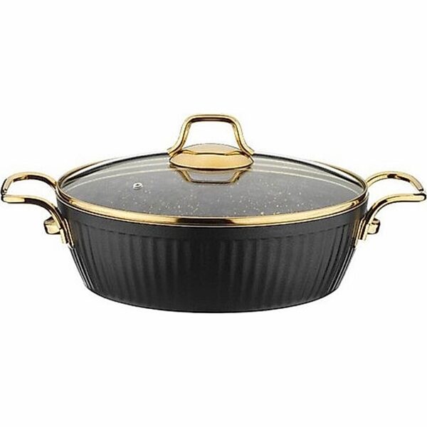 Lines Maya 26Cm Basık Granit Tencere Outlet