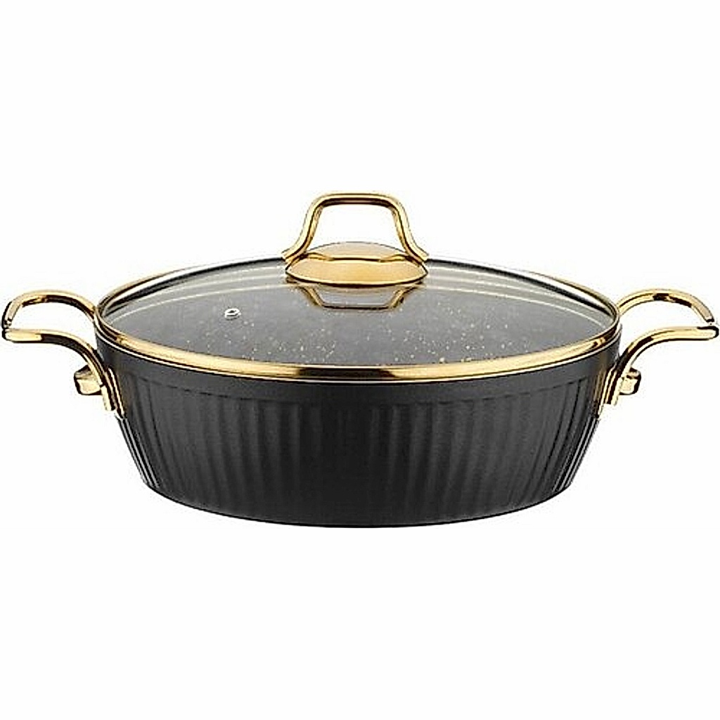 enhanced_1787482887747_ehpwz Lines Maya 22Cm Derin Granit Tencere Outlet - Görsel 1