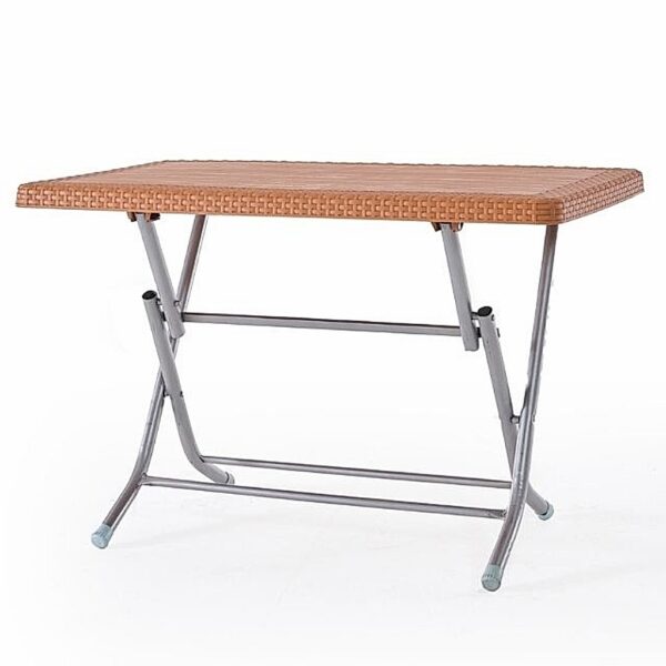 Heniver Rattan 70X120cm Katlanır Masa