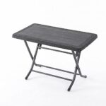 Heniver Rattan 70X120cm Katlanır Masa - Görsel 2