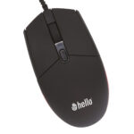 2573 Hello Işıklı Kablolu Oyuncu Klavye + Mouse Combo Set - Görsel 3