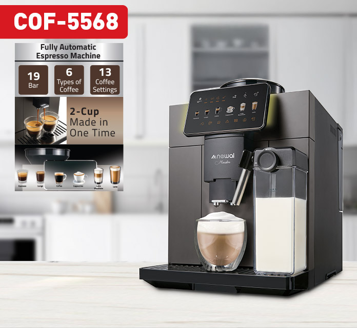Newal COF5568 Full Auto. Kahve Makinesi