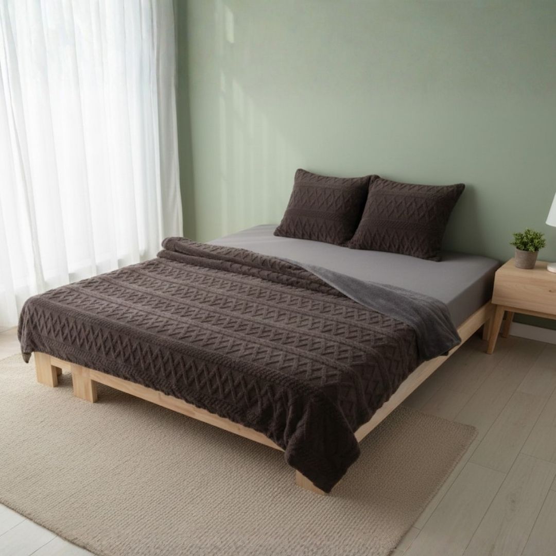 Toptan-Tekstil-11-6aa528cb84a75 Velvet Nevresim Takımı Çift Kişilik - Görsel 1