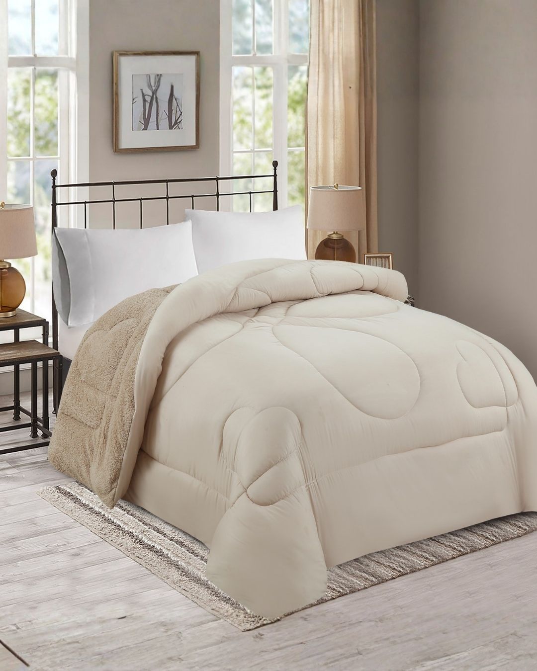 b-6aa4fe4913624 Welsoft Comforter Tek Kişilik Yorgan (155x210) - Görsel 1