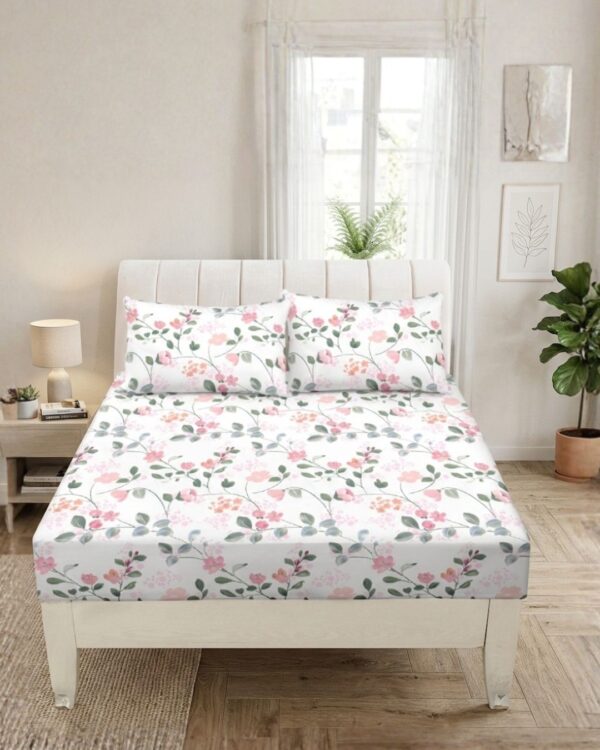 Mikro Saten Fitted Set - Shirley