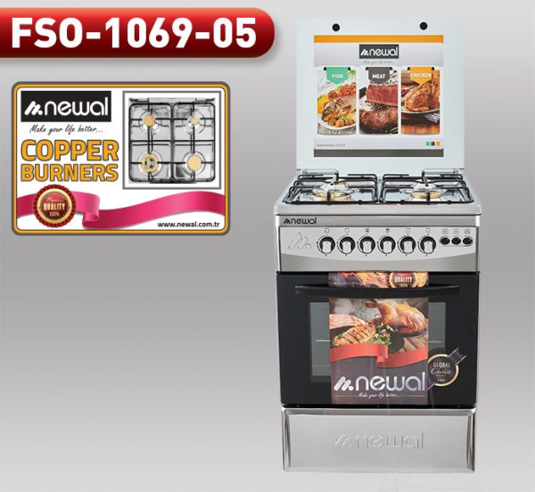 Newal FSO1069/5  Solo Fırın Silver