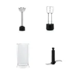 Arnica 12F4 Panna Stick Blender Set Siyah - Görsel 5