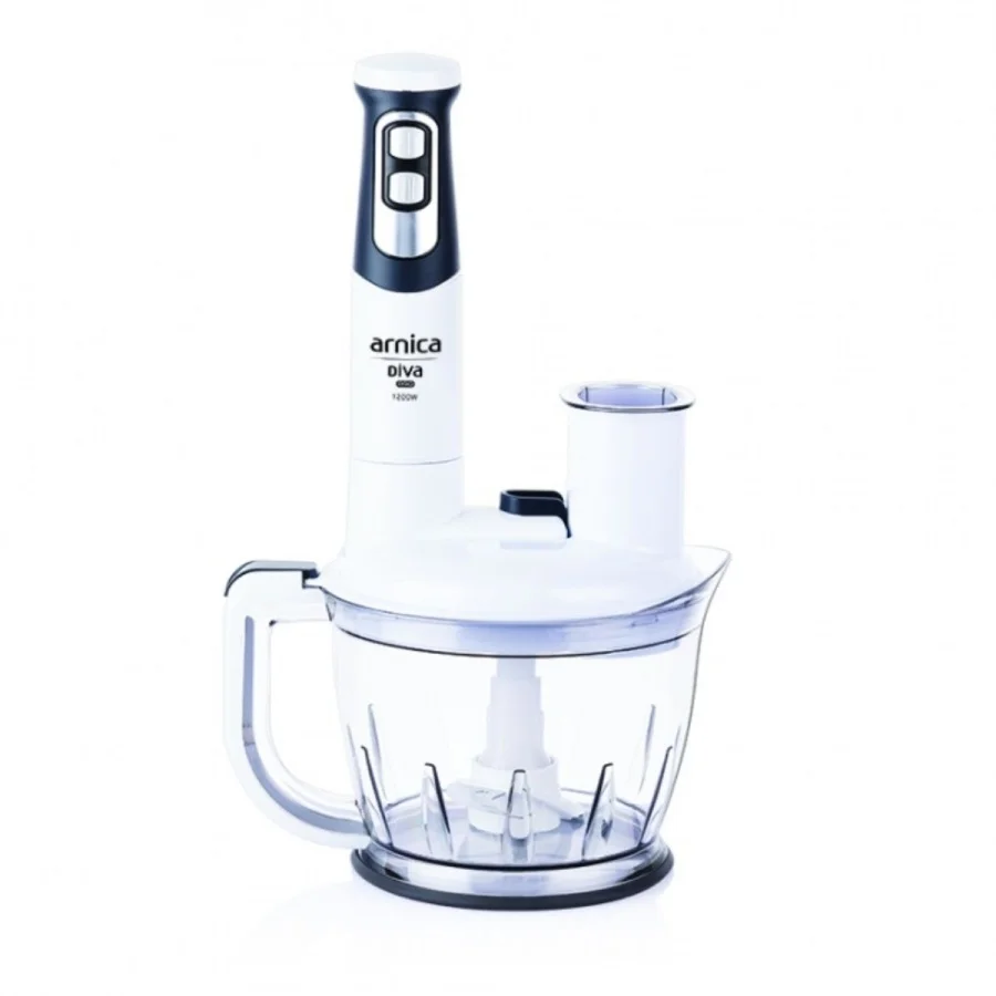 4371_1789653669_6f92b26d Arnica 12Pb Diva Pro Blender Set Beyaz - Görsel 1