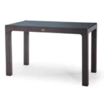 Heniver Rattan Camlı Masa 70x120cm