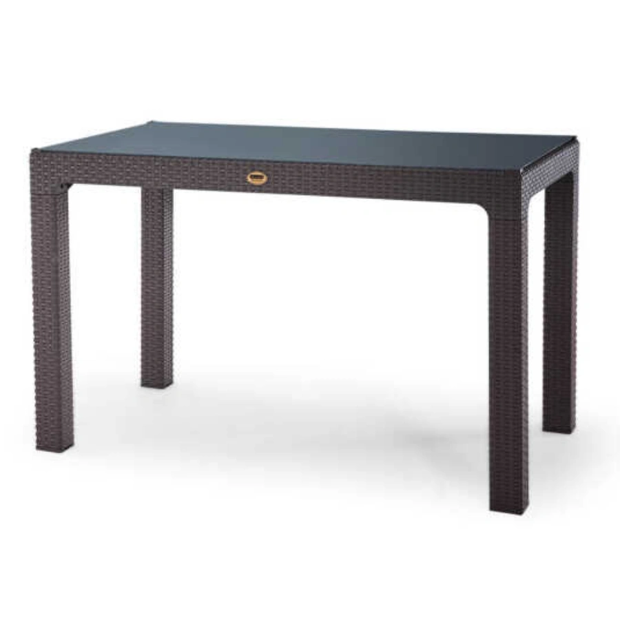 4782_ff4f30c4a31509307c6450d74d532bd8 Heniver Rattan Camlı Masa 70x120cm - Görsel 1