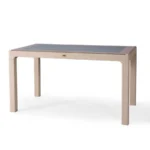 Heniver 90X150cm Camlı Masa