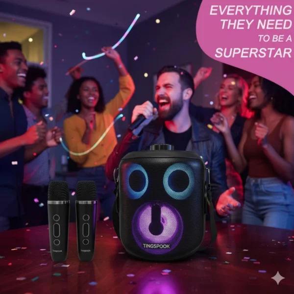 Andowl Q-YX2560 Mikrofonlu Karaoke Sistemi