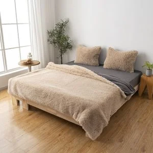S.2972 Orkide Fur Duvet Nevresim Takımı Çift Kişilik - Görsel 1