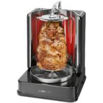 Clatronic DVG 3686 Dikey Kebab Multigrill - Siyah