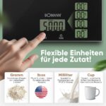 Bomann KW 6085 CB Dijital Mutfak Tartısı - Siyah