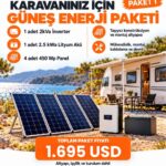 Karavan İçin Güneş Enerji Paketi
