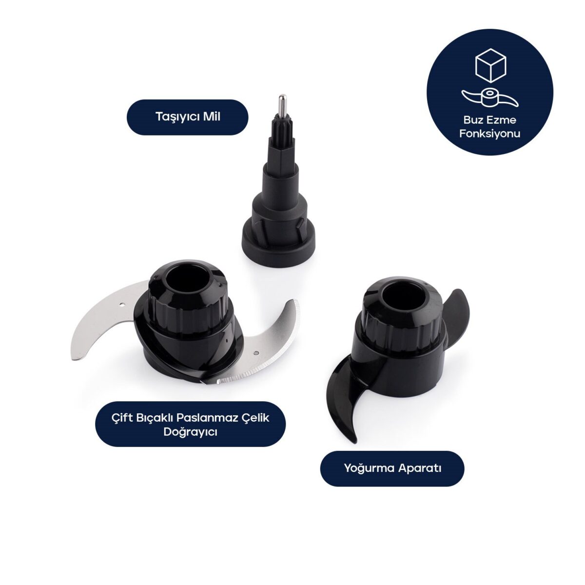 Schafer Trifecta Çok Amaçlı Mutfak Robotu - Inox