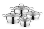Schafer Vals 8 Parça Paslanmaz Çelik Tencere Seti - Inox